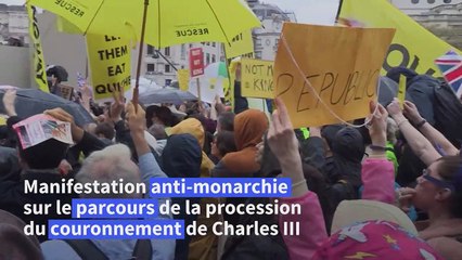 Des militants anti-monarchie arrêtés avant le couronnement de Charles III