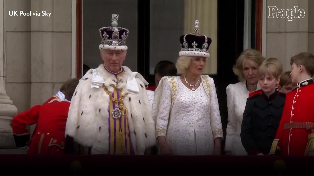 King Charles Makes First Buckingham Palace Balcony Appearance of His Reign After Coronation