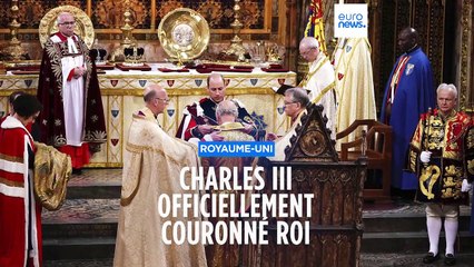Consécration pour Charles III, couronné en grande pompe à Londres