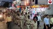 sidhi: Under the leadership of SP, the police took out a flag march in