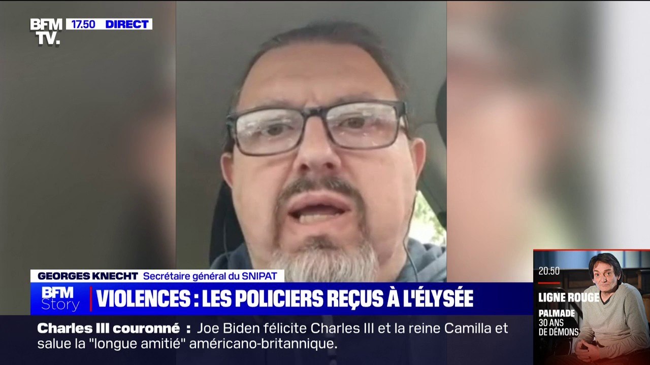Georges Knecht, syndicaliste policier (SNIPAT): "Il y en a un peu marre d'être stigmatisé"