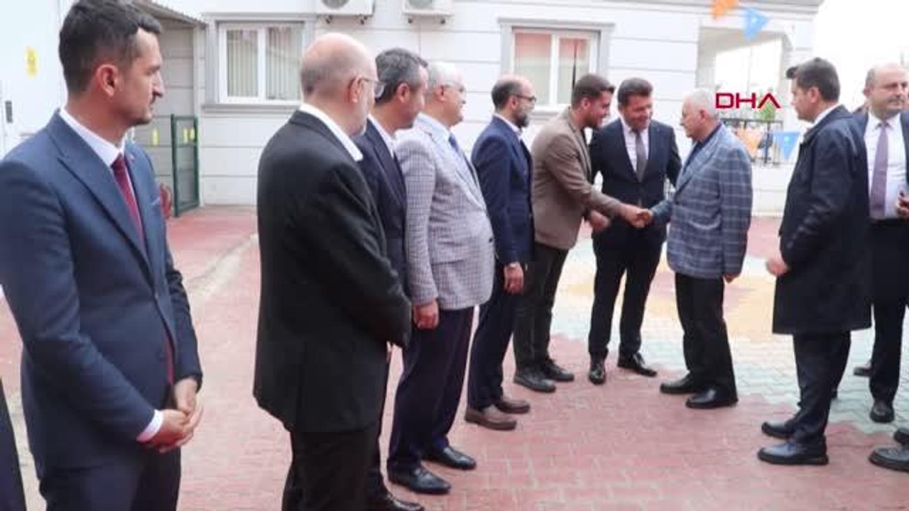 BİNALİ YILDIRIM İŞÇİLERLE BİR ARAYA GELDİ