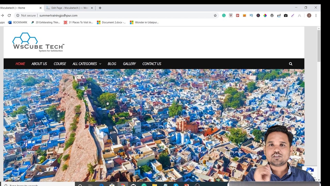 How to Remove Sidebar in WordPress _ WordPress Tutorial in Hindi-(1080p)