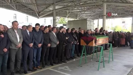 Feci kazada hayatını kaybeden Mualla Özbey son yolculuğuna uğurlandı