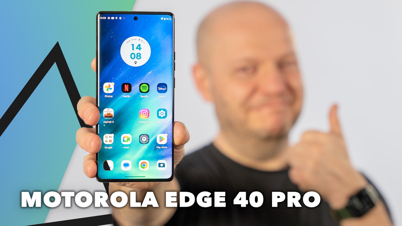 Motorola Edge 40 Pro : stabilisation ultime et super puissance