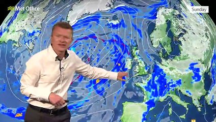 Met Office Evening Weather Forecast 06/05/23 - A brief spell of more settled weather