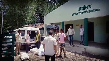 Seven quintal gum caught before going to Indore