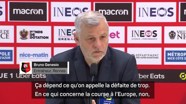 34e j. - Genesio : À l'extérieur, c'est la défaite de trop
