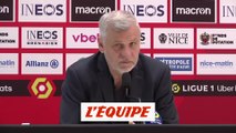Genesio : «Je suis concentré sur les 4 matches à venir» - Foot - L1 - Rennes