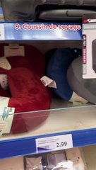 10 produits pour voyager à moins de 10€ chez action