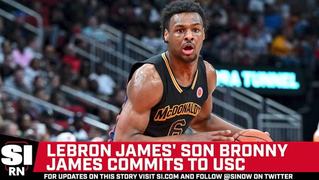 Bronny James Commits to USC