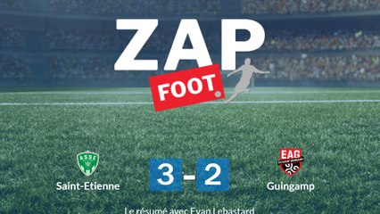 Ligue 2 : les Verts renversent Guingamp lors de la 34e journée (3-2) -  Vidéo Dailymotion