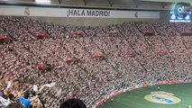 Así celebró el fondo del Real Madrid el gol de Rodrygo en el… ¡minuto 2!