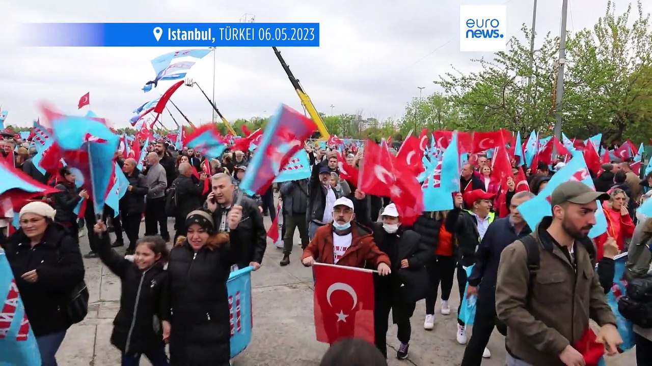 Wahlkampf-Endspurt in der Türkei: Opposition mobilisiert Anhänger in Istanbul