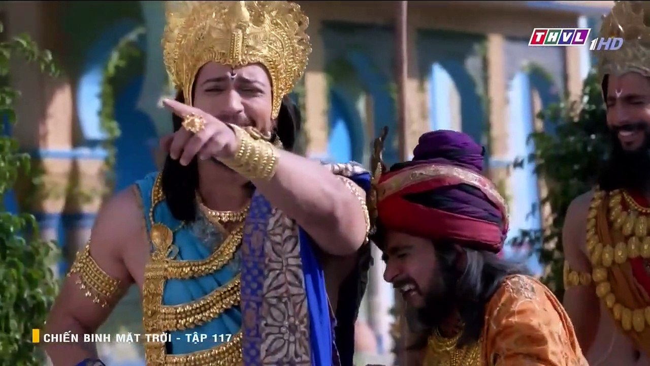 chiến binh mặt trời tập 117 - thvl1 lồng tiếng - phim ấn độ - xem phim phep mau tinh yeu tap 118