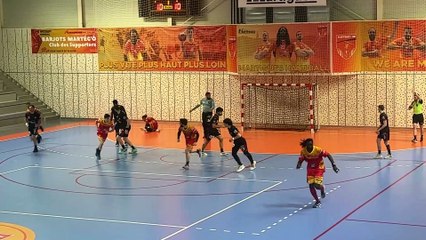 Interview maritima: Adrien Falgon après la victoire de Martigues Handball contre Gonfreville