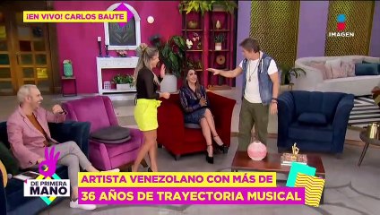 Carlos Baute le da clases de bachata 'sensual' a Érika González