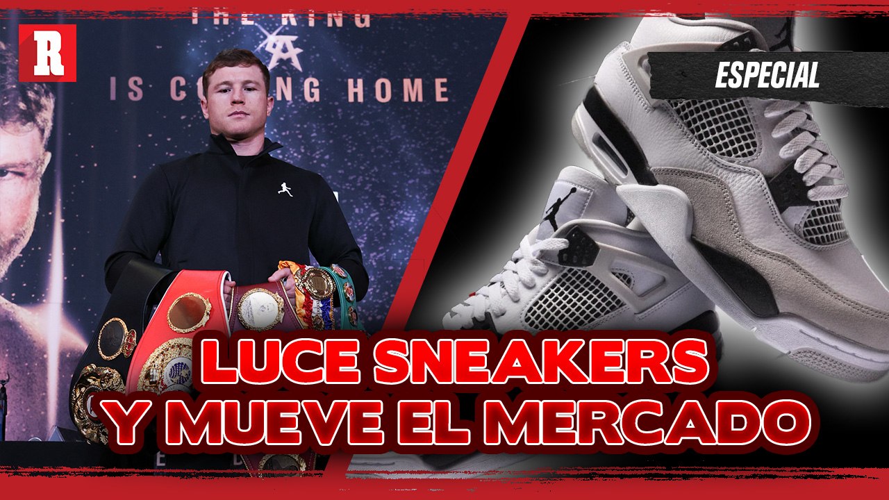 Canelo COTIZA costosos SNEAKERS