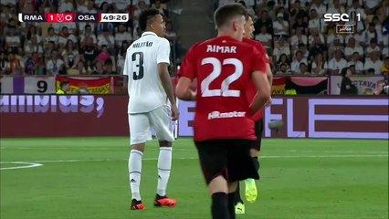 ريال مدريد و اوساسونا الشوط الثاني