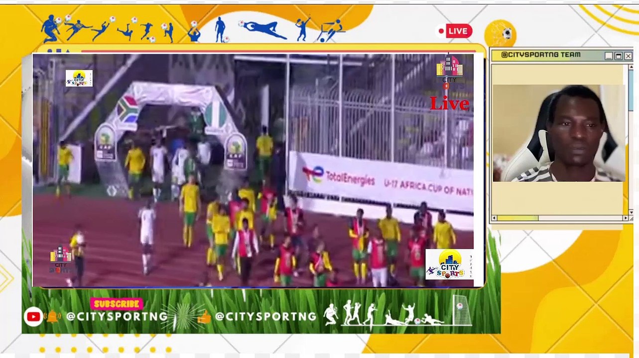 2023 U-17 AFCON | South Africa vs Nigeria | 2-3 | Highlights | Afrika-Dzonga na Nigeria inhla-nkulu