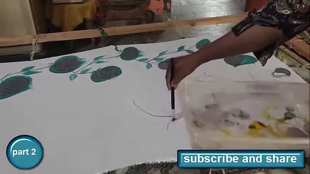 Silk Painting Techniques Without Gutta Silk Painting Without Using Gutta Part 2