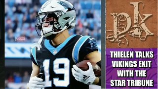 Adam Thielen Talks About His Exit From The Vikings With The Star Tribune|| 2023