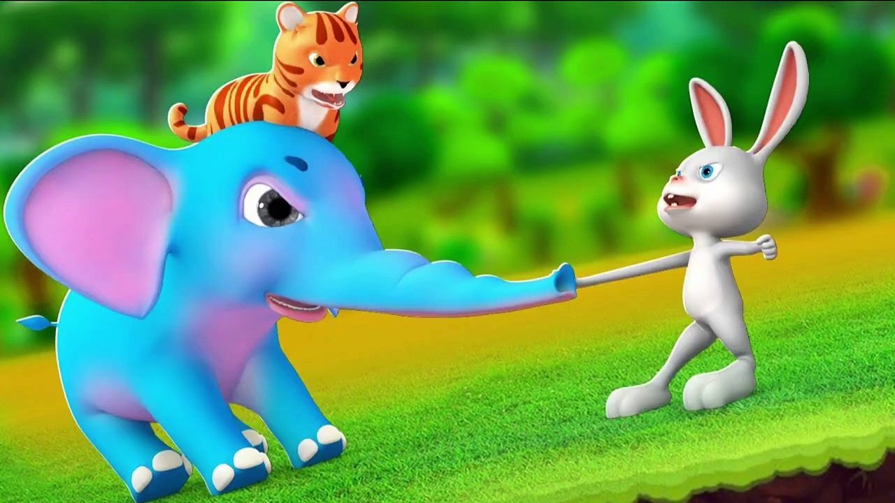 Elephant and His Friends __ Kids Story in English __ baby stories in english