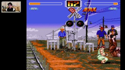 (MD) The King of Fighters 99 - 01 - Ryu, Terry, Cyclops - I'm a Trashman that plays Trash games pt1