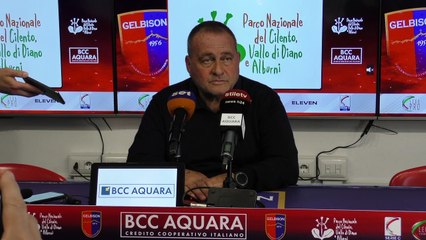 Conferenza Stampa post Gelbison vs Messina Playout Serie C