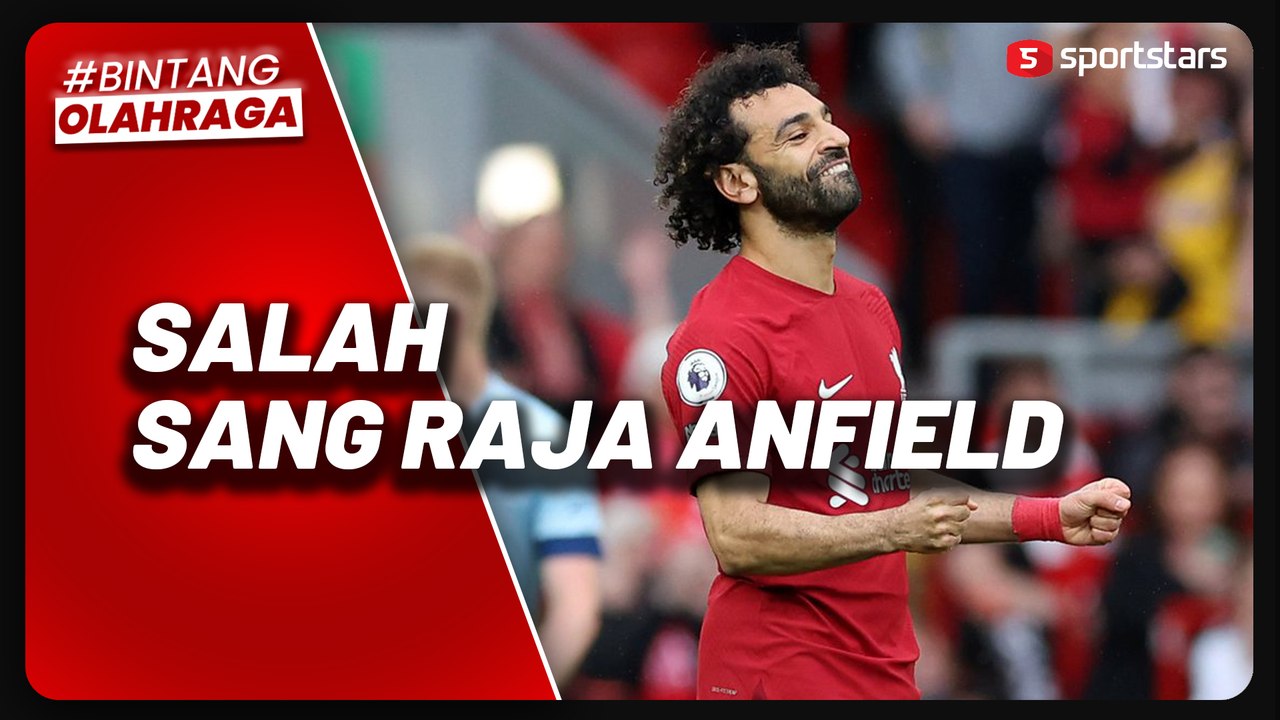 Momen Mo Salah Sah Jadi Raja Anfield, Sejajar Steven Gerrard