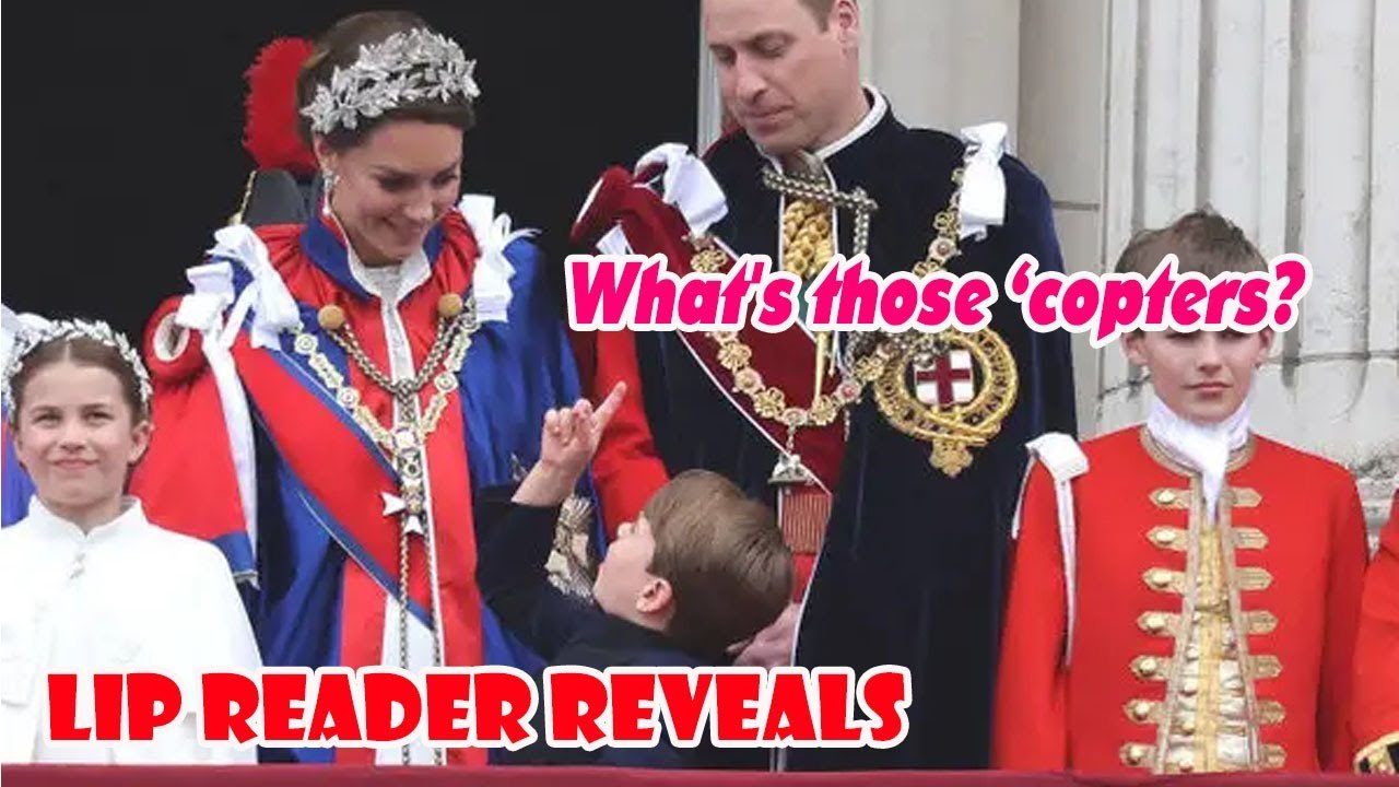Lip reader reveals adorable conversation between Prince Louis and Charlotte with William and Kate