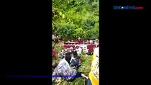 Bus Berisi Banyak Penumpang Terjun ke Jurang di Guci Tegal, Penumpang Panik Selamatkan Diri