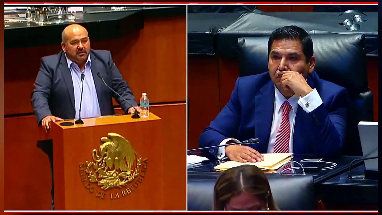 ¡VEAN! ¡Mamarracho panista es humillado por la clase de senador de morena!
