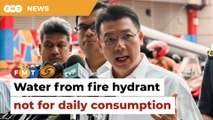 Nga slams PAS MP’s use of fire hydrant to supply water to constituents