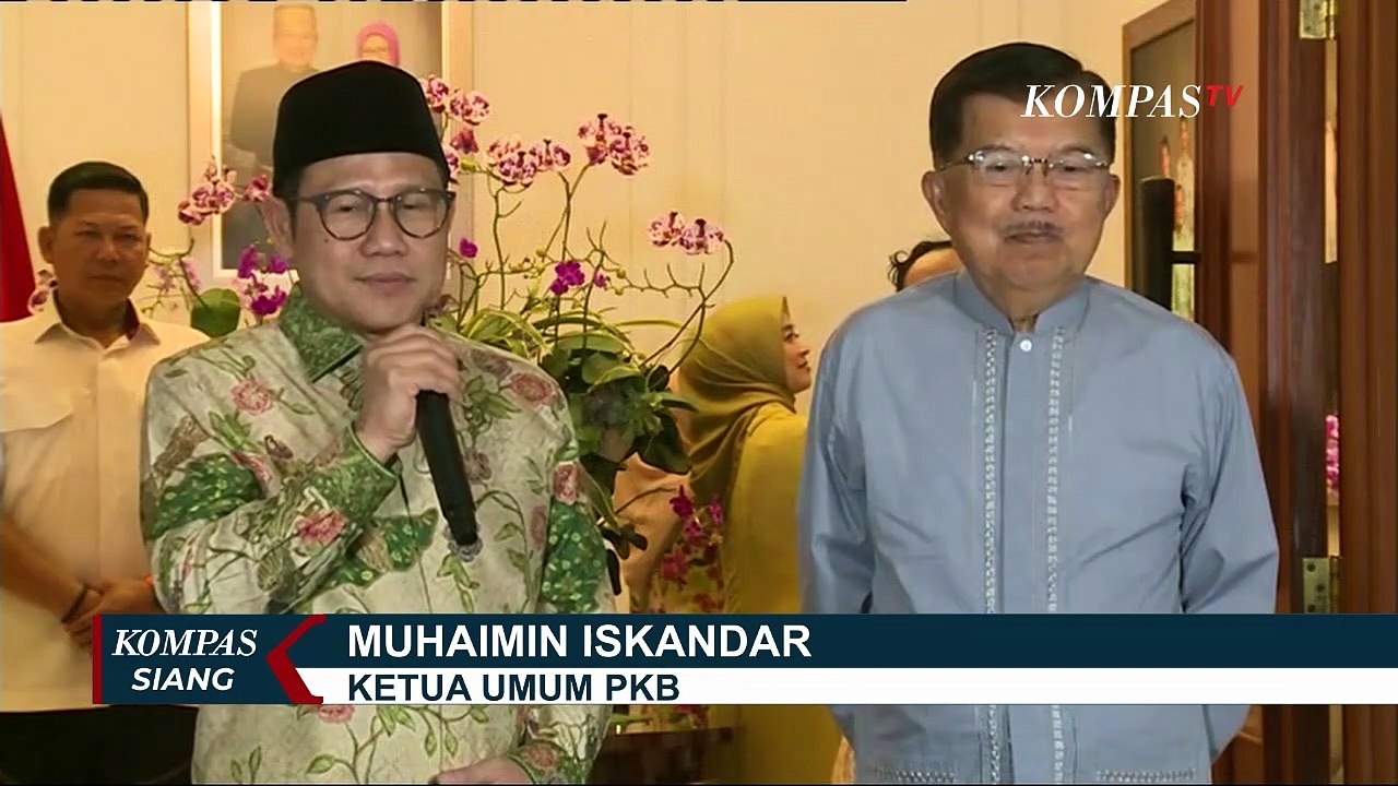 Silaturahmi ke Jusuf Kalla, Cak Imin: Koalisi Besar Masih Diusahakan