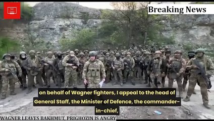 Wagner leaves Bakhmut
