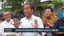 Jadi Sorotan, Gubernur Lampung Tepuk Tangan Saat Jokowi Akan Ambil Alih Perbaikan Jalan