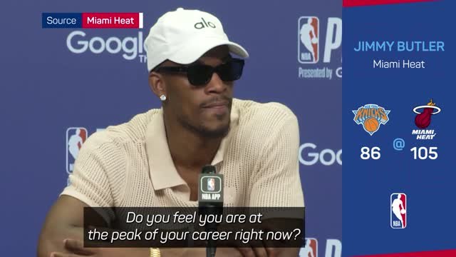 'Butler playing at an all-time high' - Jimmy scores 28 on Heat return