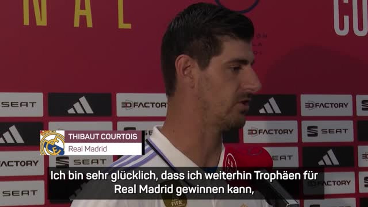Courtois nach Pokalsieg: 'Energie mitnehmen'