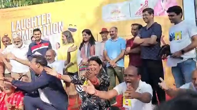 World Laughter Day 2023: सेंट्रल पार्क व सिटी पार्क में घूमने आए लोग, लगाने लगे हंसी के ठहाके