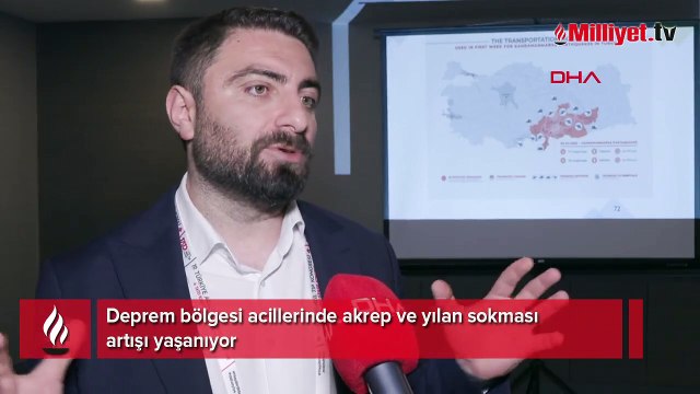 Deprem bölgesi acillerinde akrep ve yılan sokması artışı yaşanıyor