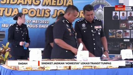 Sindiket jadikan 'homestay' lokasi transit tumpas