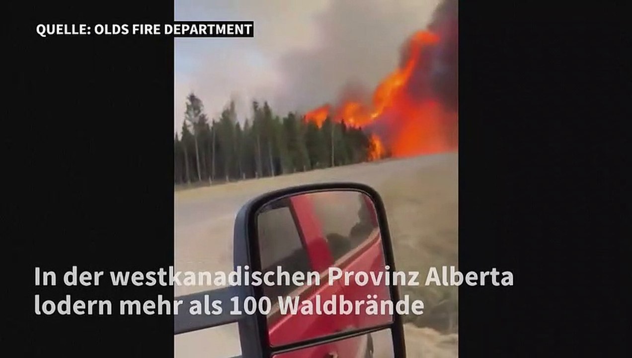 Tausende fliehen vor Waldbränden in Westkanada