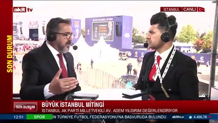 İstanbul AK Parti Mv. Av. Adem Yıldırım seçime doğru son durumu değerlendirdi