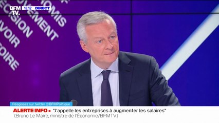 Le chômage des séniors "c'est le prochain combat", affirme Bruno Le Maire