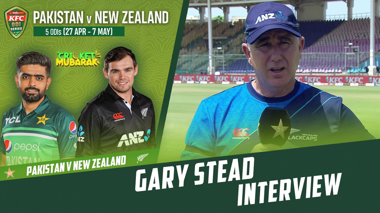 Gary Stead Interview | Pakistan vs New Zealand | 5th ODI 2023 | PCB | M2B2T
