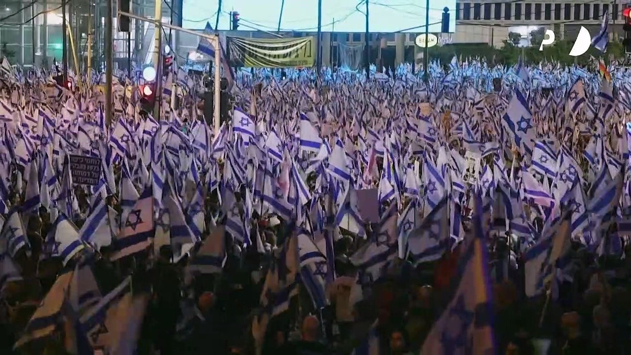 Erneut Massenproteste gegen umstrittene Justizreform in Israel