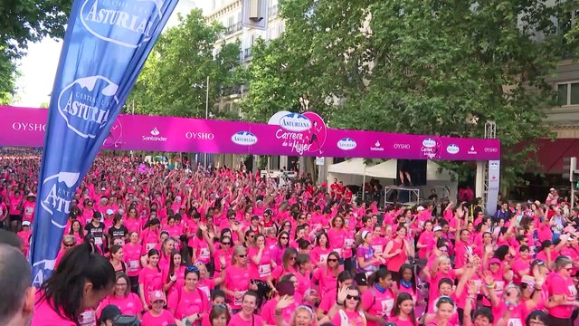 Más de 32.000 mujeres participan en la Carrera de la Mujer