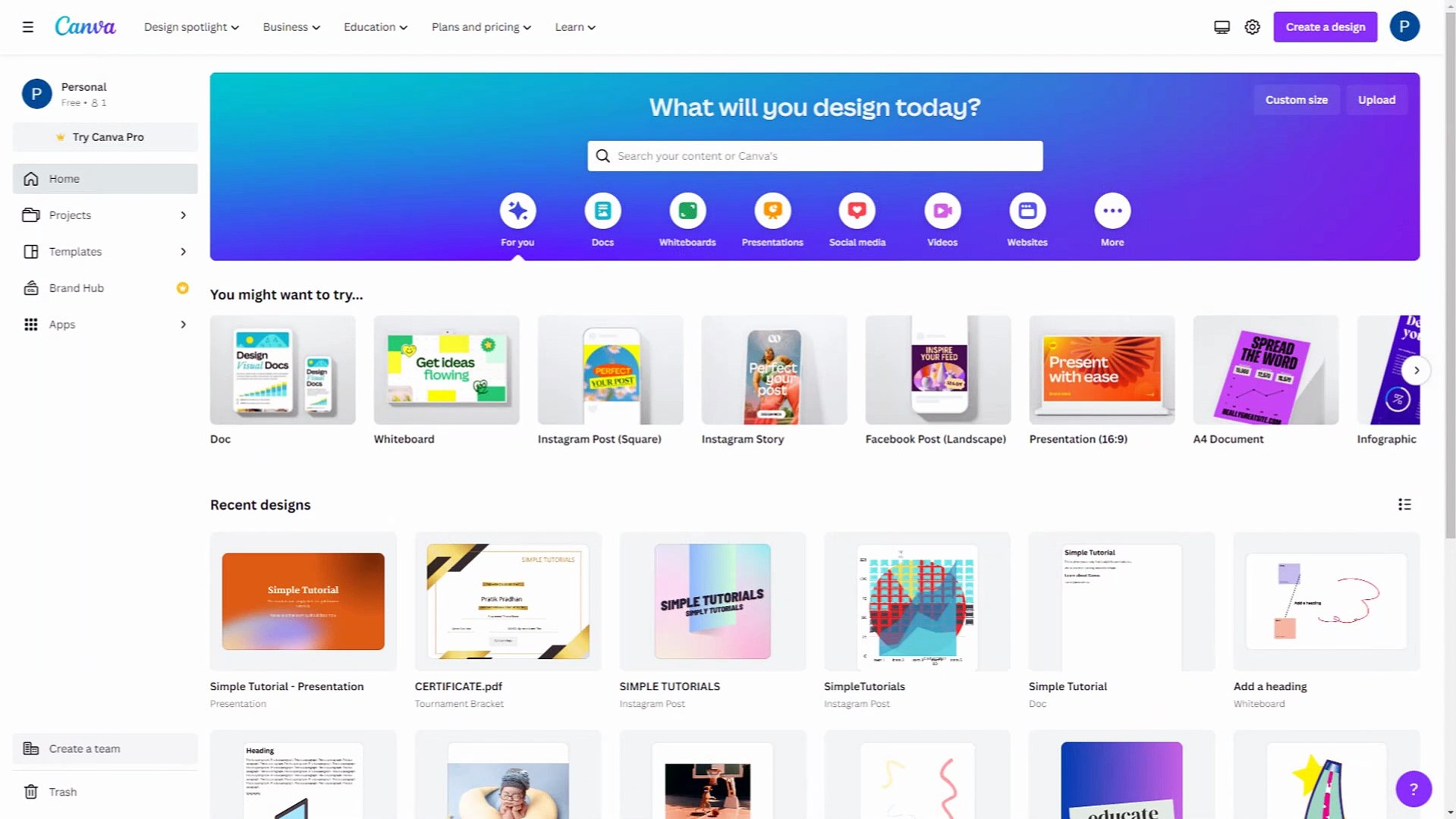Canva Course Section 58 Managing Colors through Brand Kit and Accessing It
