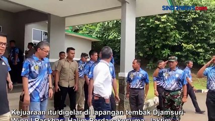 Ikut Kejuaraan Menembak KSAU CUP 2023, Kepala Sekretariat Presiden Heru Budi Raih Peringkat 1